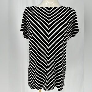 CABLE & GAUGE - Herringbone Top with Grommets